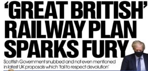'Great British' railway plan sparks fury