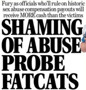 Shaming of abuse probe fatcats: Fury as officials... will receive MORE cash than the victims