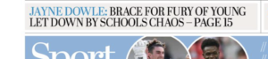Brace for fury of young let down by school chaos